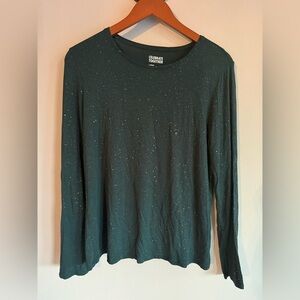 Together  Sparkle Long Sleeve Top